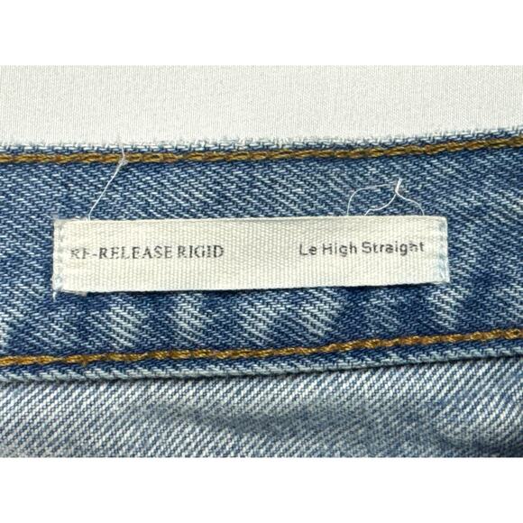 FRAME Denim Women's RF-Release Rigid Le High Straight Denim Jeans - 25 (27x22) - Picture 3 of 7